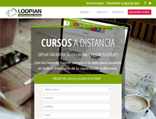 Tablet Screenshot of loopian.com.ar